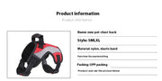 Breathable Anti-Punching Harness for Medium to Large Dogs - Chest & Back Traction