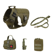 Outdoor Tactics Five-piece Training Dog Harness