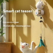 Self-Hi Relieving Stuffy Pet Hanging Retractable Cat Toy