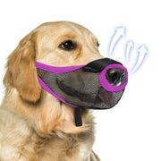 Special Muzzle That Is Breathable And Has A Mesh Design for Dogs