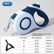 Dog Automatic Retractable Leash Explosion-proof Medium And Large Dog Chain With Trash Can