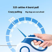 Dog Automatic Retractable Leash Explosion-proof Medium And Large Dog Chain With Trash Can