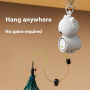 Self-Hi Relieving Stuffy Pet Hanging Retractable Cat Toy