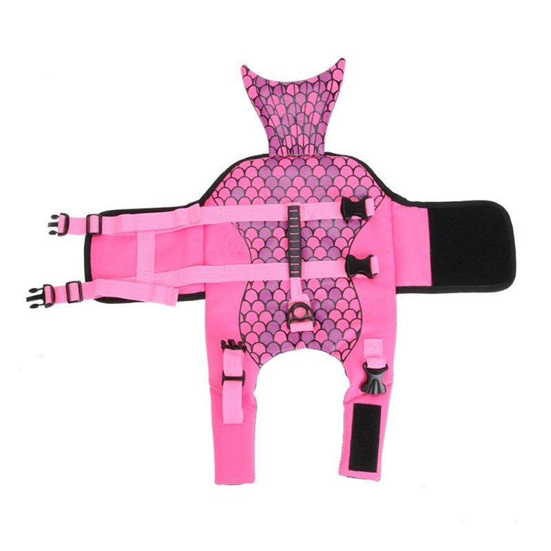 Pet Dog Life Jacket Outdoor Rescue Swimming Clothes