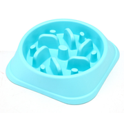 Slow Feeder Dog Bowl | Plastic Dog Bowl | Puppy Paw Pets