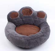 Bear Paw Plush Pet Bed
