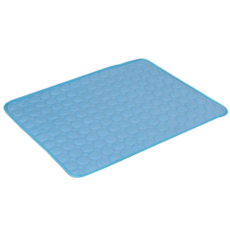 Dog Summer Cooling Mat 3 Size Pet Ice Pad Cool Cold Silk Moisture-Proof Cooler Sofa Mats