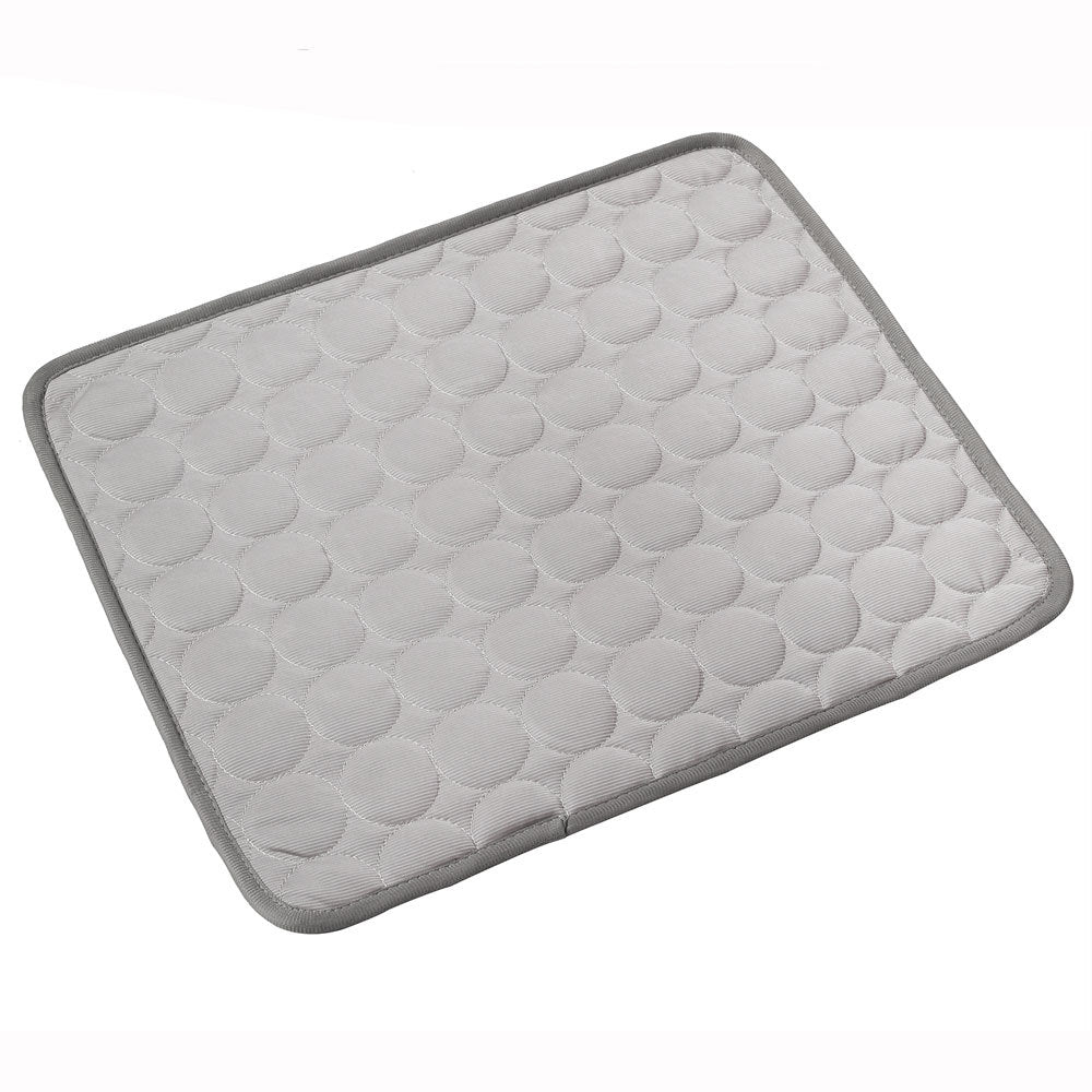 Dog Summer Cooling Mat 3 Size Pet Ice Pad Cool Cold Silk Moisture-Proof Cooler Sofa Mats