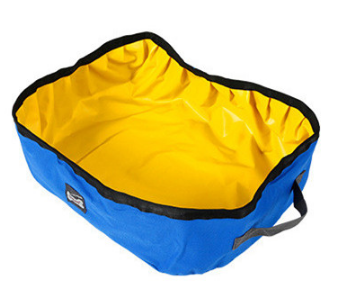 Foldable and portable litter box for cat