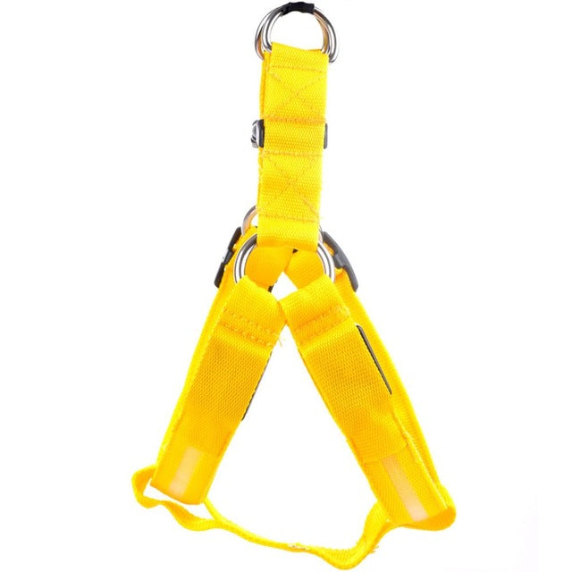 Nylon Pet Safety LED Harness for Dogs