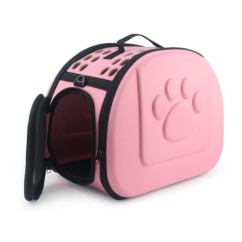Pet Carrier Bag Portable Outdoor Cat Foldable Dog Travel Pet Bag