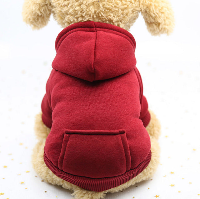 Dogs clothes Dog Hoodies Autumn and winter warm sweater For Dogs