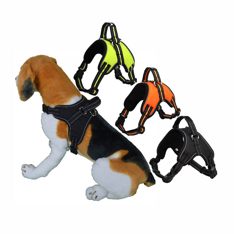 Dog Harness Breathable Safe Reflective Pets Dog Vest