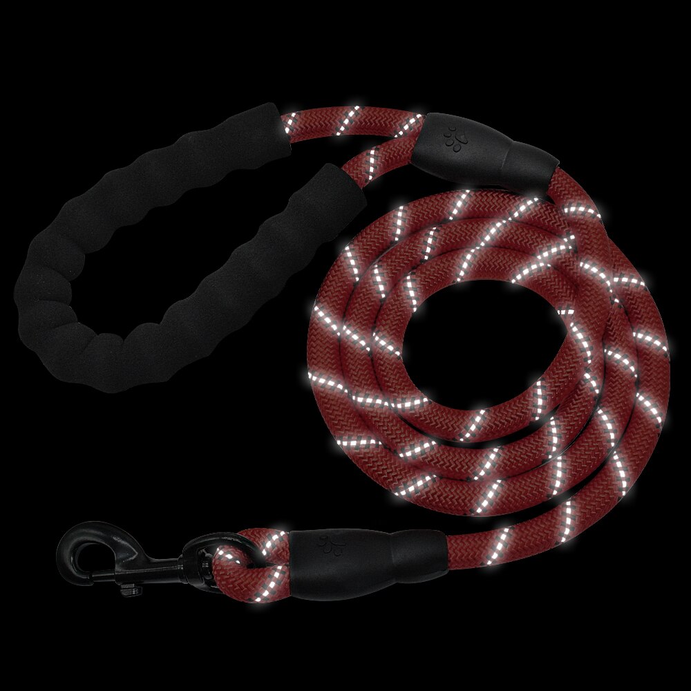 Reflective Dog Pet Leash Rope Nylon Small Dogs Puppy Leashes