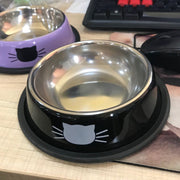 Non-Slip Stainless Steel Cat Bowl with Durable Design