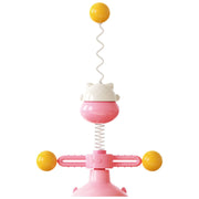 Interactive Spring Turntable Ball Toy for Cats