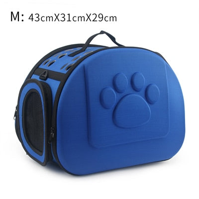 Pet Carrier Bag Portable Outdoor Cat Foldable Dog Travel Pet Bag
