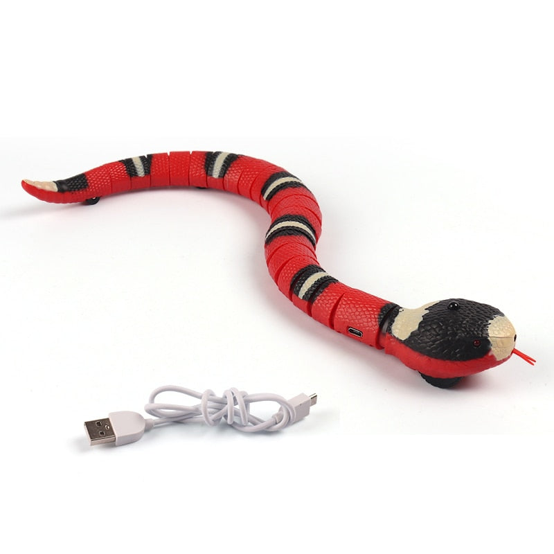 Smart Sensing Interactive Cat Toy - Automatic Electronic Snake Toy