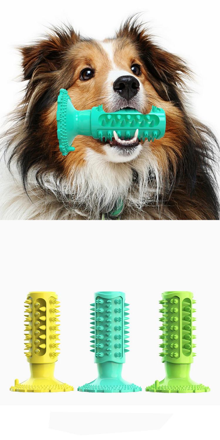 Dog Toys for Aggressive Chewers Dog Toothbrush Brushing Stick