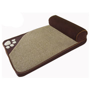Cozy Dog Sofa Bed with Removable Pillow