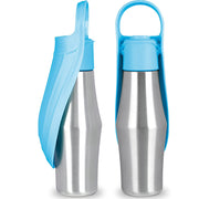 Stylish Soft Silicone Leaf Design Portable Dog Water Bottle