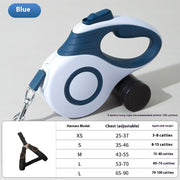 Dog Automatic Retractable Leash Explosion-proof Medium And Large Dog Chain With Trash Can