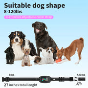Smart Automatic Anti Barking Dog Collar with HD Digital Display IP67 Waterproof