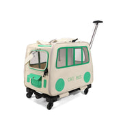 Pet Trolley Luggage Portable Foldable Can Hold Two Cats
