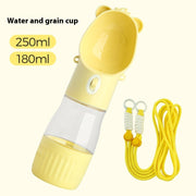 2 In 1 Portable Leak-proof Dog Water Bottle For Small Big Dogs Cats