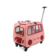Pet Trolley Luggage Portable Foldable Can Hold Two Cats