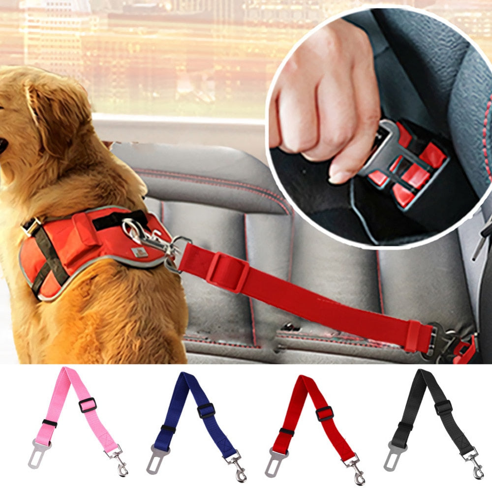 Adjustable Dog Car Safety Seat Belt