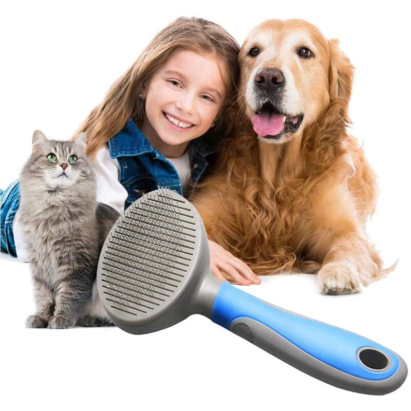 Pets Grooming Brush for Dog/Cat Removes Long Hair