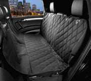 Durable Waterproof Dog Car Seat Cover with Zipper and Storage Pocket - Pet Travel Hammock and Cushion Protector