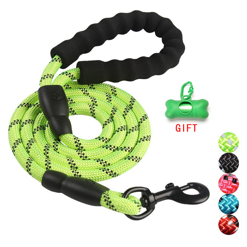 Durable Nylon Dog harness Color 1.5M Pet Dog Leash Walking Training Leash Cats Dogs Leashes Strap Dog Belt Rope