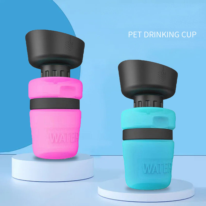 Pet Water Cup Pet Accompanying Cup Kettle Portable Kettle Pet Outdoor Drinking Water Accompanying Cup Water Feeder