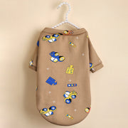 Pet Warm Clothes | Pet Sweatshirt Fleece | Puppy Paw Pets