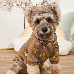 Pet Warm Clothes | Pet Sweatshirt Fleece | Puppy Paw Pets