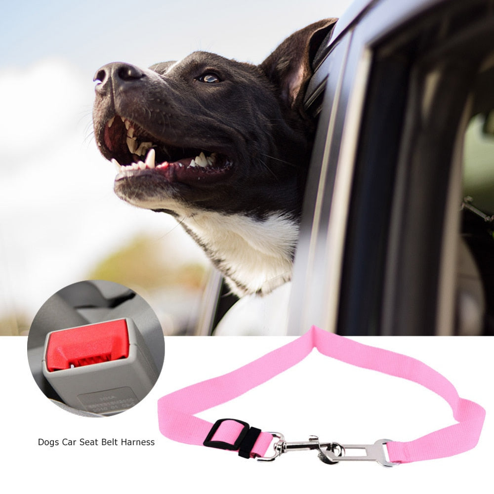 Adjustable Dog Car Safety Seat Belt