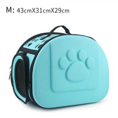 Pet Carrier Bag Portable Outdoor Cat Foldable Dog Travel Pet Bag