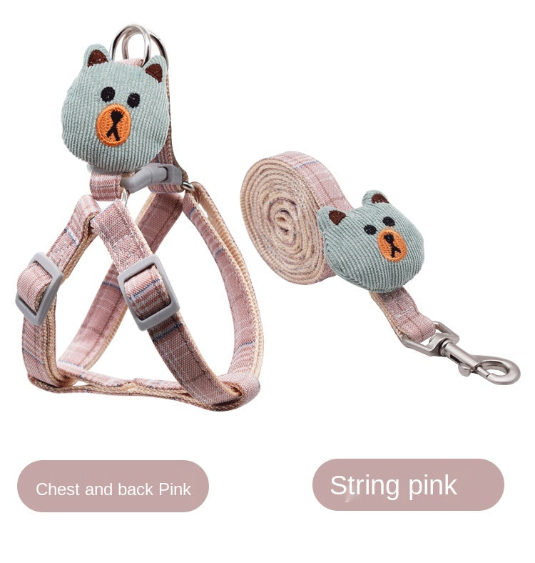 Dog Rope Bear Puppet Dog Traction Rope