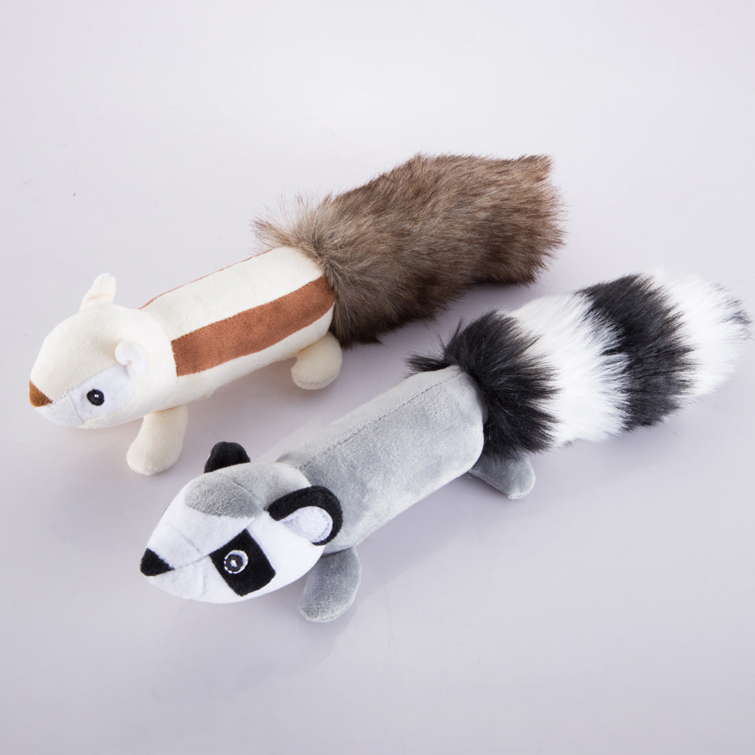 New Cute Cat Dog Interactive Toy Squirrel