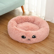 Cozy Donut-Shaped Dog Bed