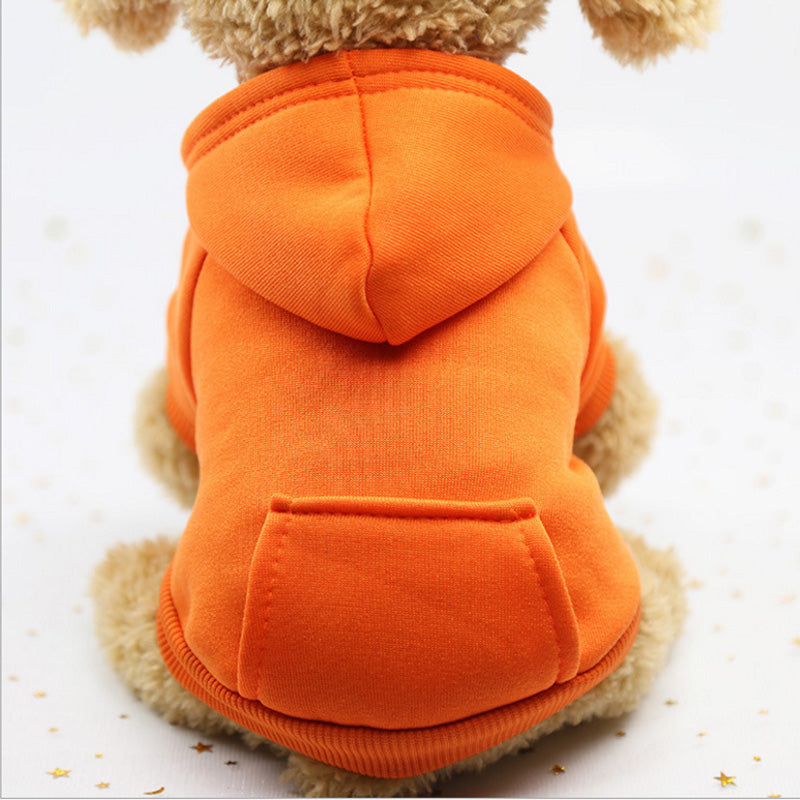 Dogs clothes Dog Hoodies Autumn and winter warm sweater For Dogs