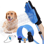 Handheld Pet Shower Sprayer with Massage Features for Dogs and Cats