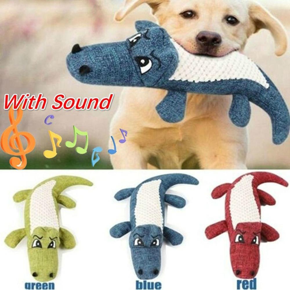 Pet Dog Toy Linen Plush Animal Toy