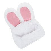 Adorable Rabbit Ears Winter Hat for Pets - New Year Party Cosplay Accessory