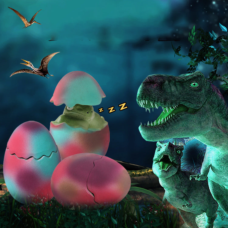 Pet Latex Toy Interactive Trick Or Treating Telescopic Dinosaur Egg