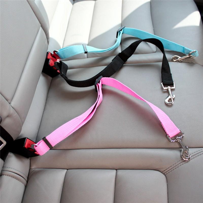 Dog car seat belt safety protector travel pets car harness