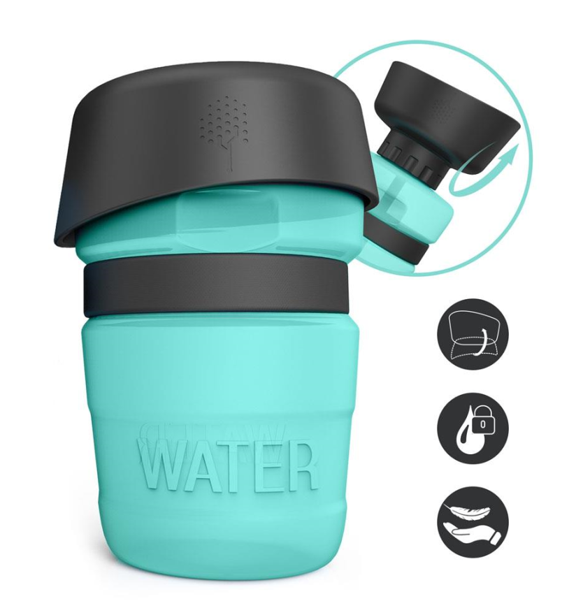 Pet Water Cup Pet Accompanying Cup Kettle Portable Kettle Pet Outdoor Drinking Water Accompanying Cup Water Feeder