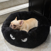Cozy Donut-Shaped Dog Bed